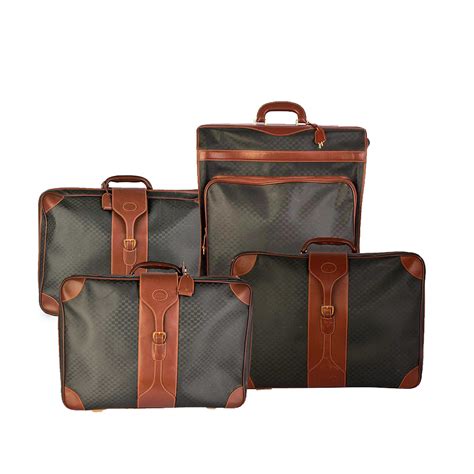 vintage gucci luggage set|gucci luggage sets cheap.